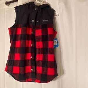 Brand New Checkered Columbia Vest